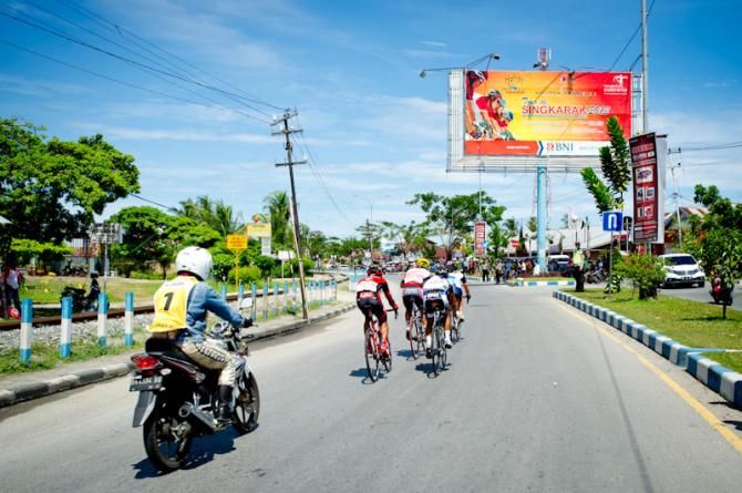 Landscape from stage 7, Tour de Singkarak 2013
