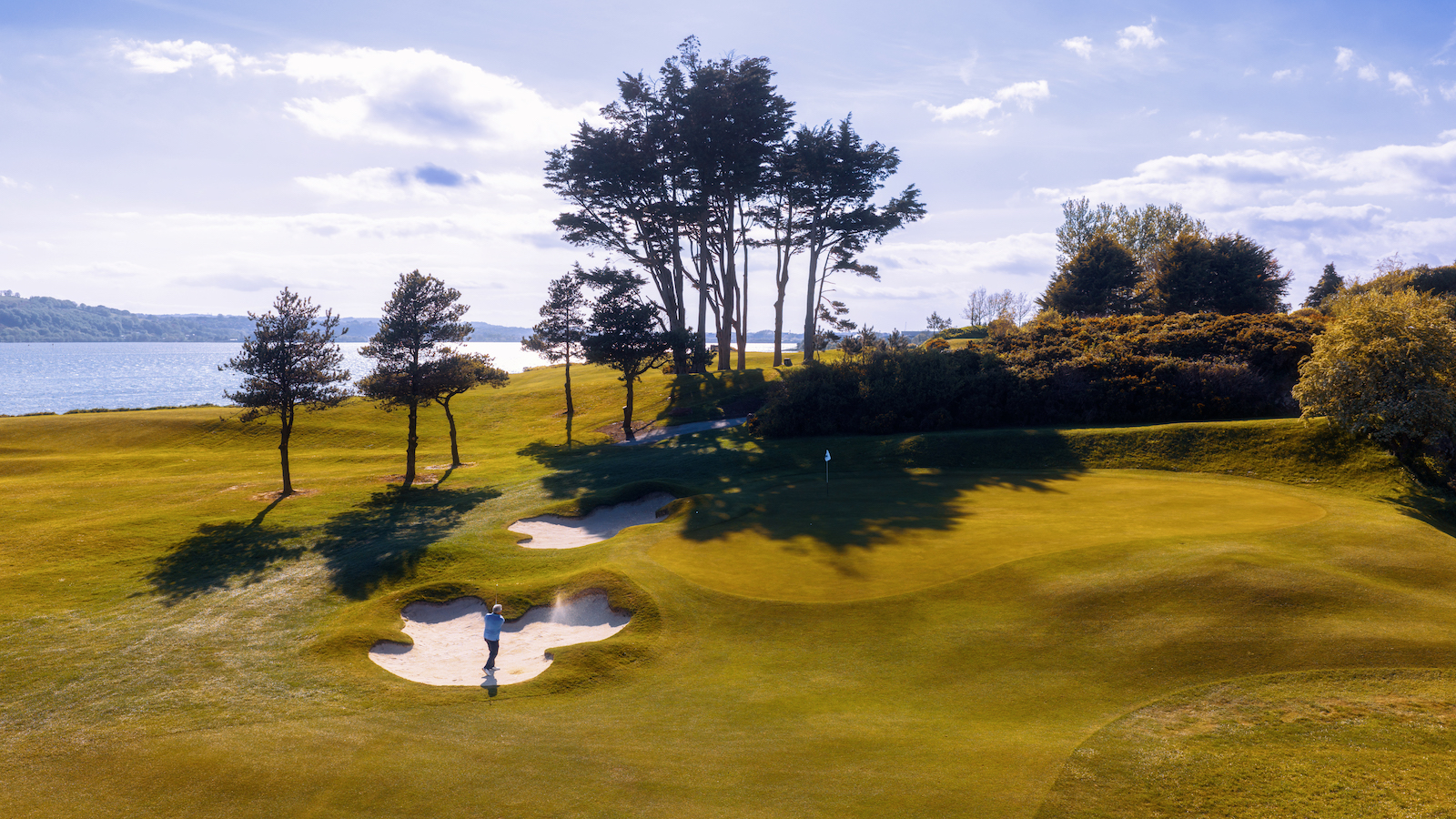 The par-3 7th at Cork Golf Club