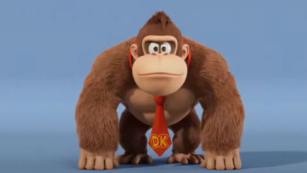 Super Mario Bros. Movie redesigned Donkey Kong for only the second time