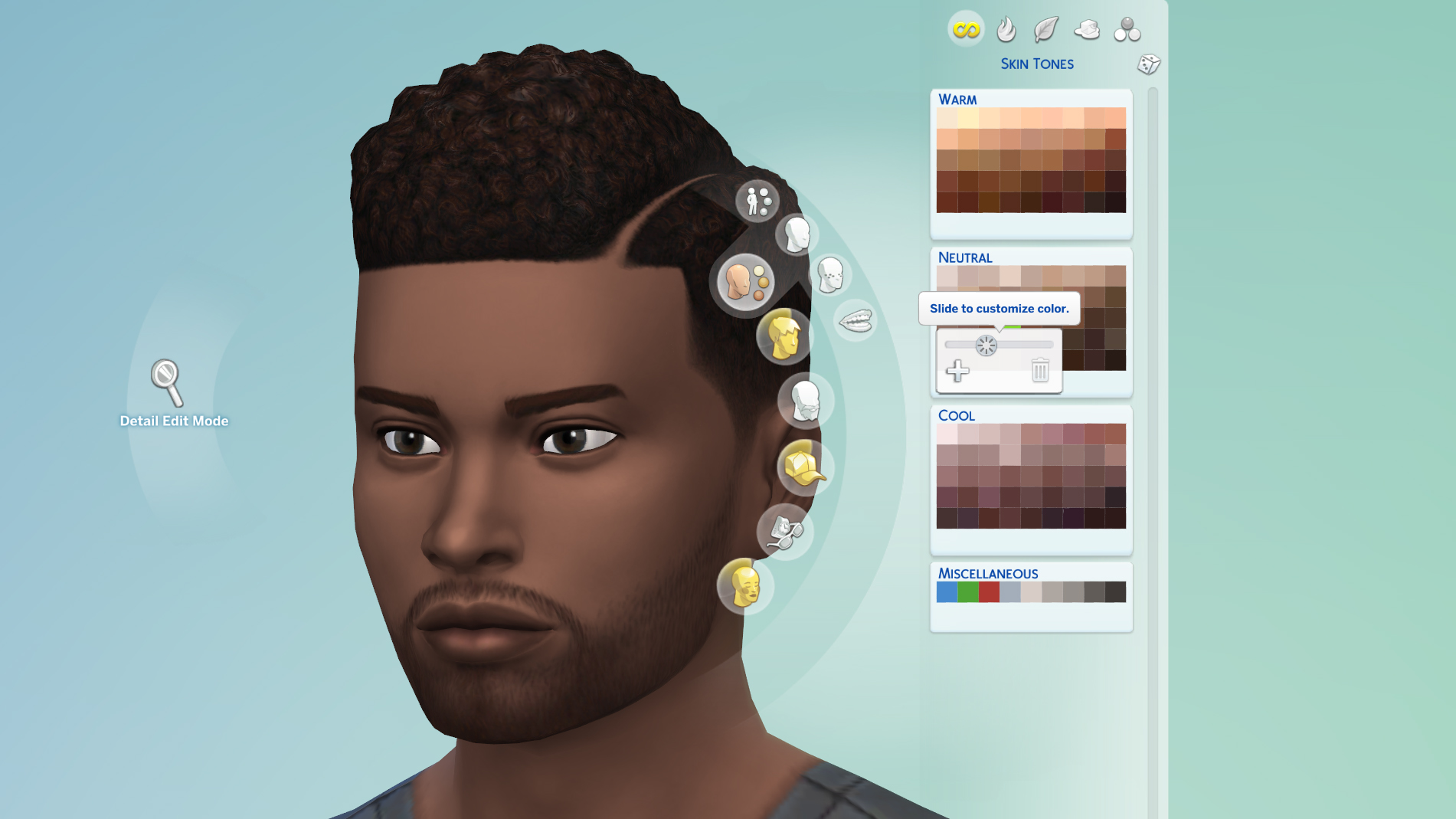 The Sims 4 adds over 100 new skin tones and sliders to customize