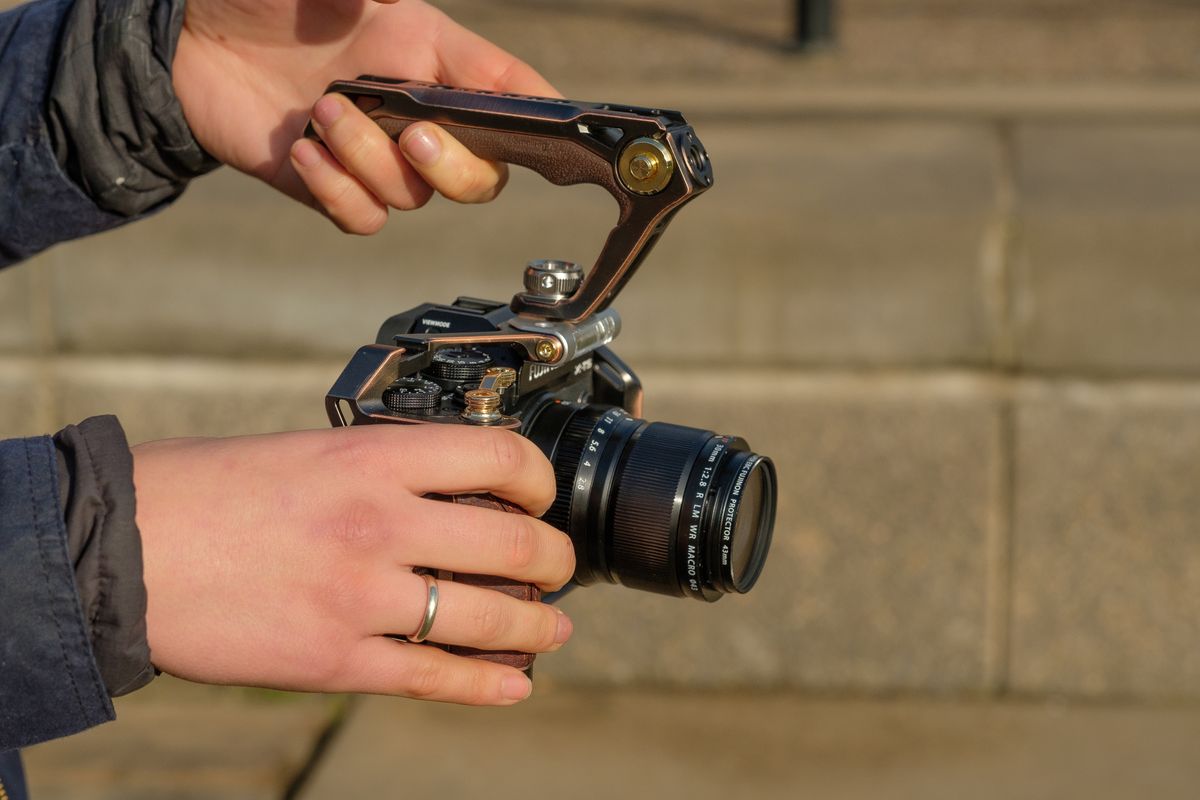 Smallrig Fujifilm X T Retro Handheld Cage Kit Review Digital Camera World