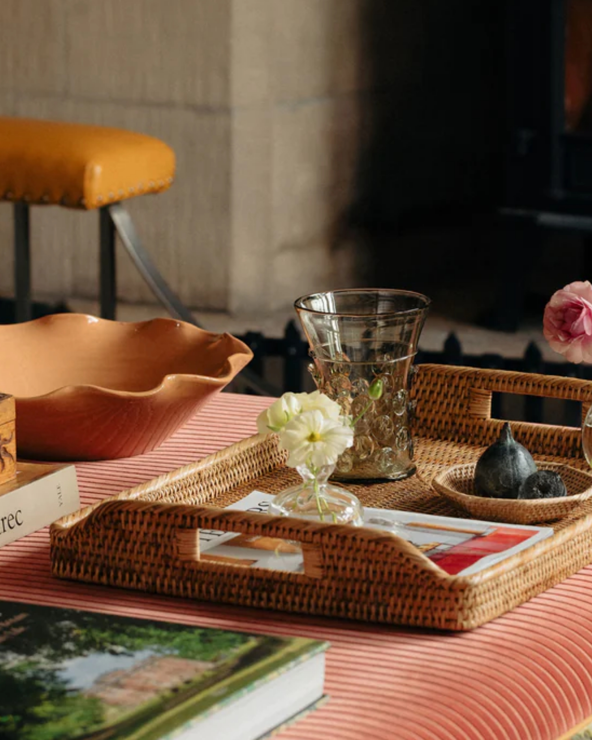 Rebecca Udall, Phoebe Handblown Vase, Green