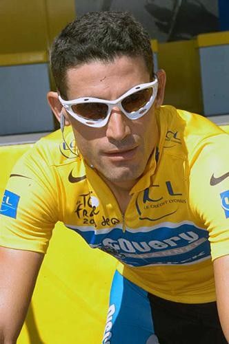 George Hincapie (Discovery Channel) is the sunglasses king