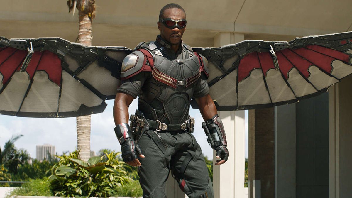 Anthony Mackie as the Falcon