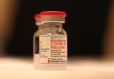 COVID-19 vaccine vile.