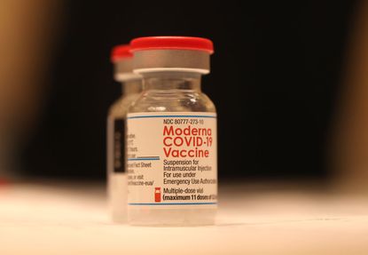 COVID-19 vaccine vile.