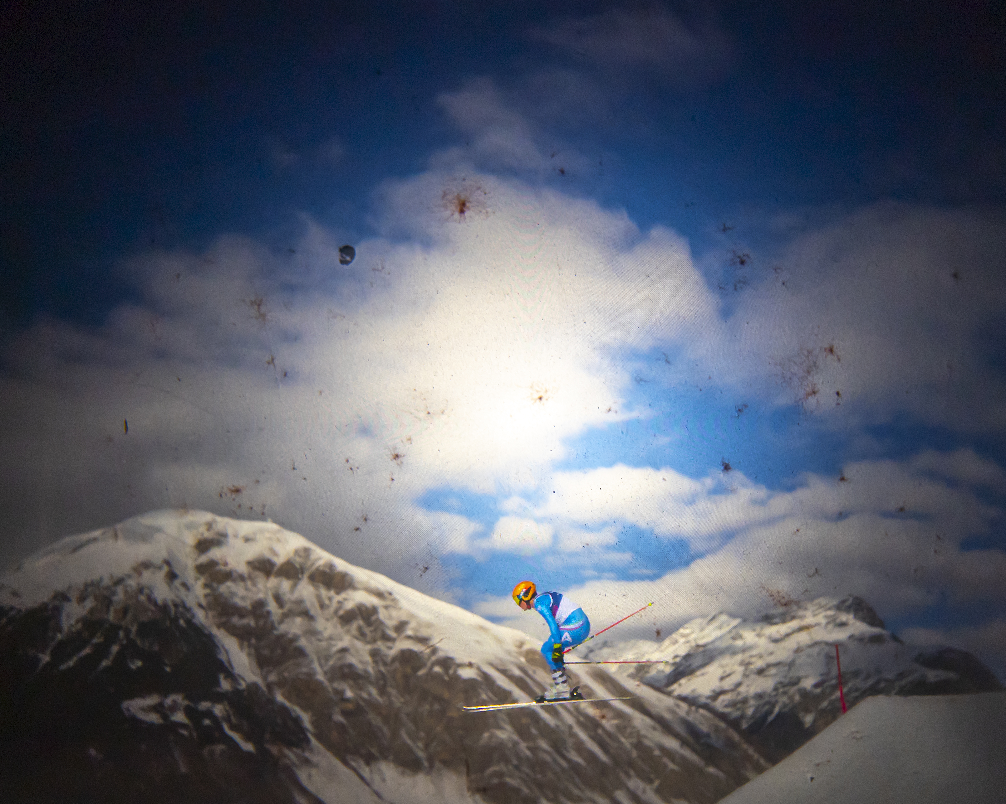 Getty Image modified Graflex at Winter Olmypics