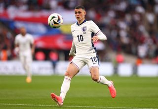 England Euro 2024 squad Phil Foden of England during the international friendly match between England and Iceland at Wembley Stadium on June 07, 2024 in London, England. (Photo by Marc Atkins/Getty Images)