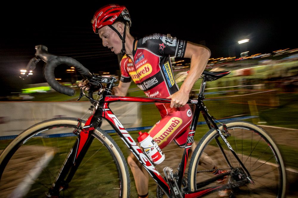 Michael Vanthourenhout (Sunweb) on his way to third place