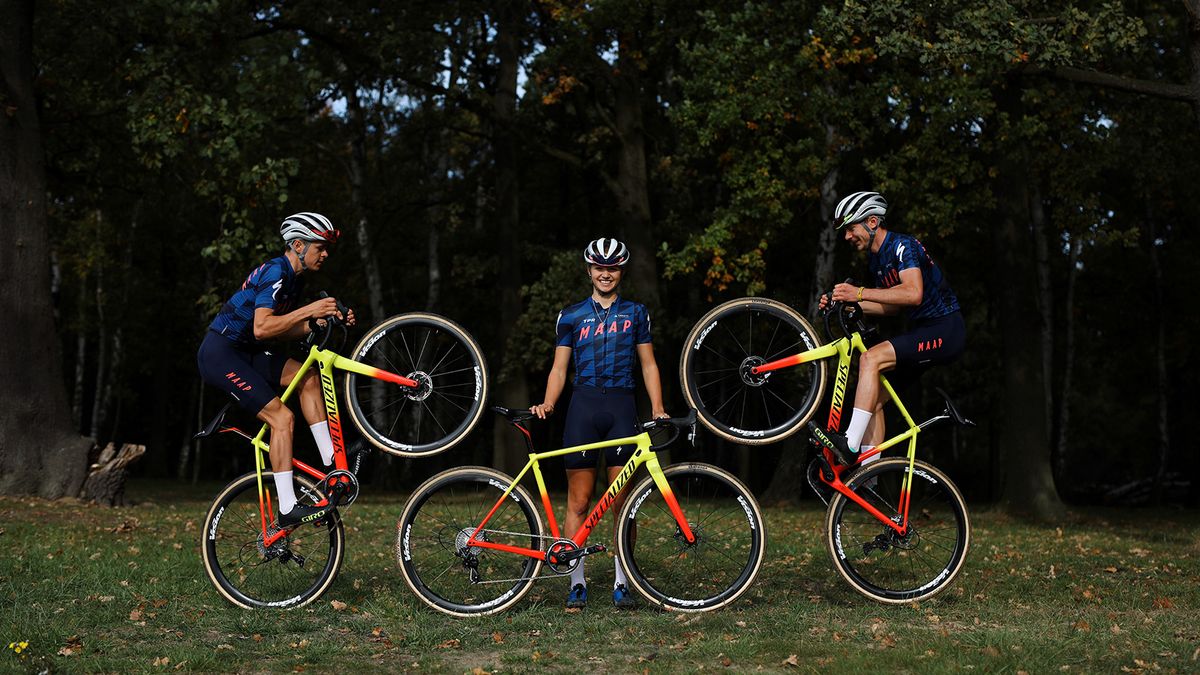 TP Racing wearing their new MAAP apparel