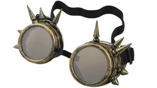 Steampunk safety goggles