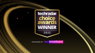 TechRadar Choice Awards 2022 logo on black background