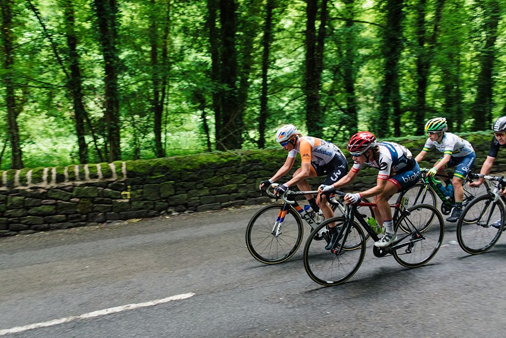 Clara Koppenburg and Roxane Knetemann lead the break at Aviva Women's Tour 2016 - Stage 3