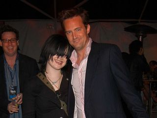 Matthew Perry and Kelly Osbourne