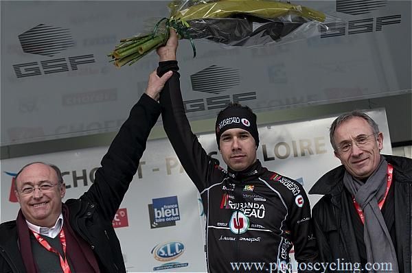 The winner of the climber's classification, Benoit Jarrier (Veranda Rideau)