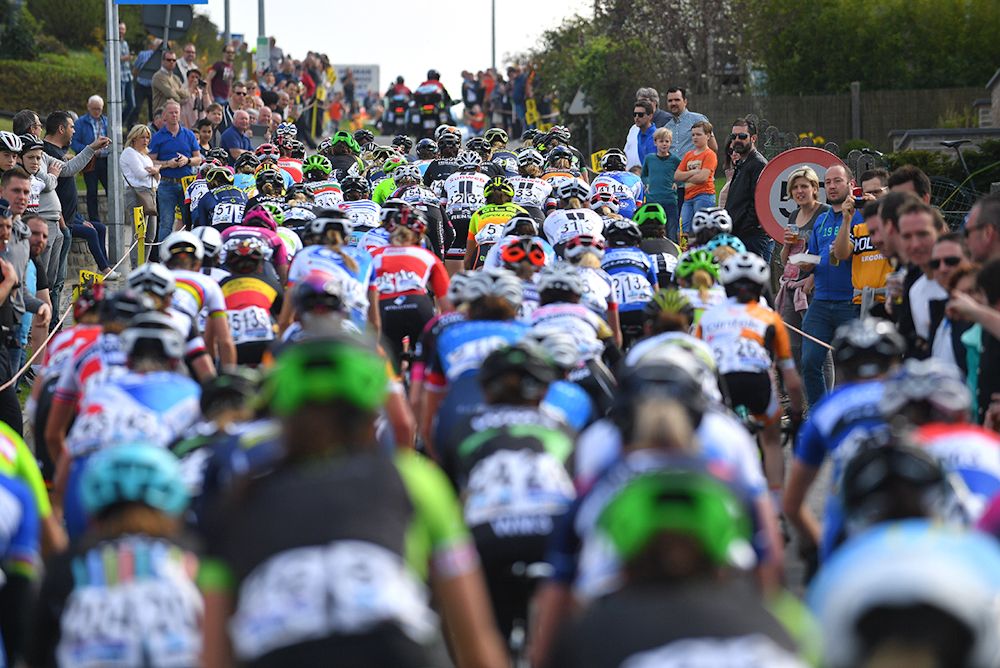Scenery along the route of Tour of Flanders