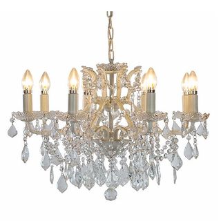 La Petite Chambery 8-Arm French Chandelier