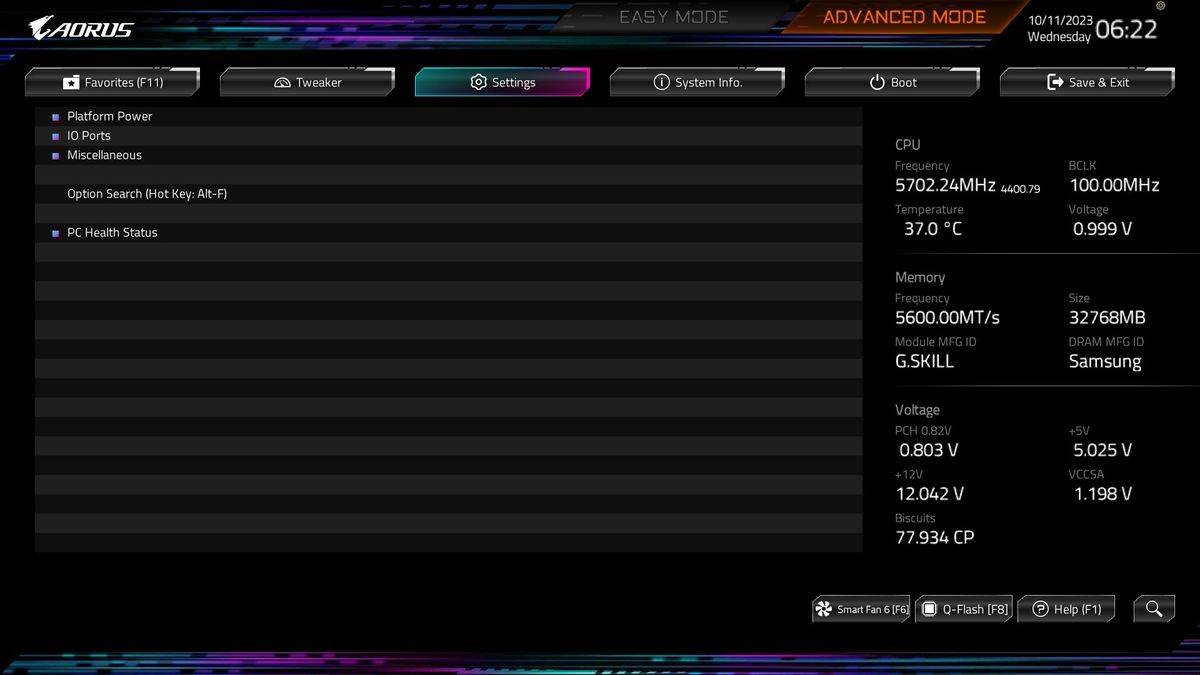 Gigabyte Z790 Aorus Master X