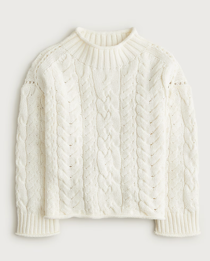 J.Crew, 2025 Rollneck&amp;trade; Sweater in Stripe