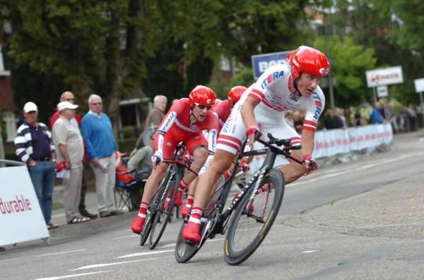 Katusha finished a strong 3rd in the Eneco Tour team time trial.