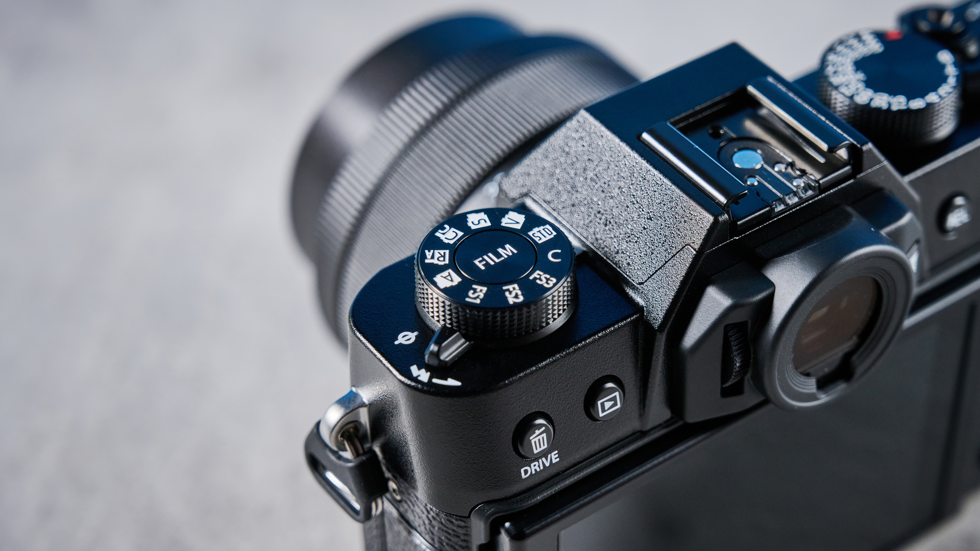 The Fujifilm X-T30 III film simulation dial