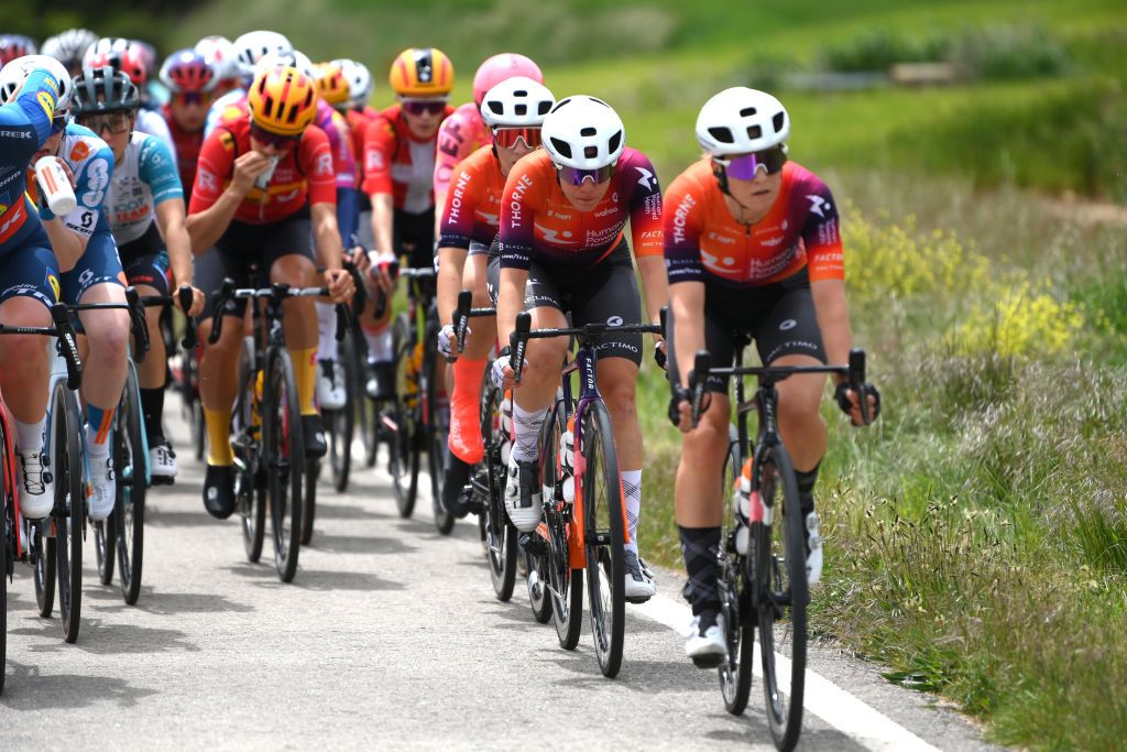 MELGARDEFERNAMENTAL SPAIN MAY 18 Silvia Zanardi of Italy and Team Human Powered Health competes during the the 9th Vuelta a Burgos Feminas 2024 Stage 3 a 122km stage from Roa de Duero to Melgar de Fernamental UCIWWT on May 18 2024 in Melgar de Fernamental Spain Photo by Alex BroadwayGetty Images