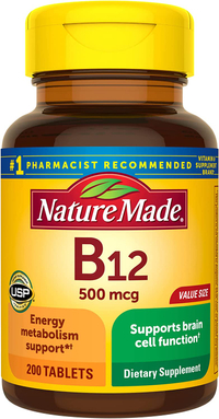 Nature Made Vitamin B12 500 mcg | Was $16.69, Now $8.69 at Amazon