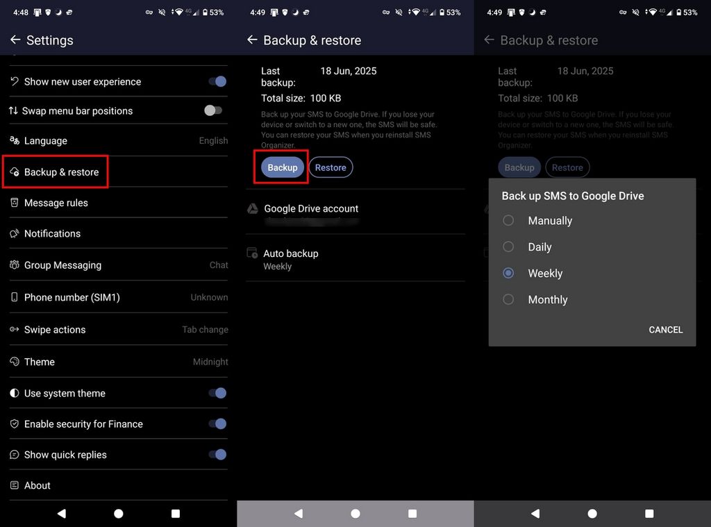 How to back up and restore text messages on Android | Android Central