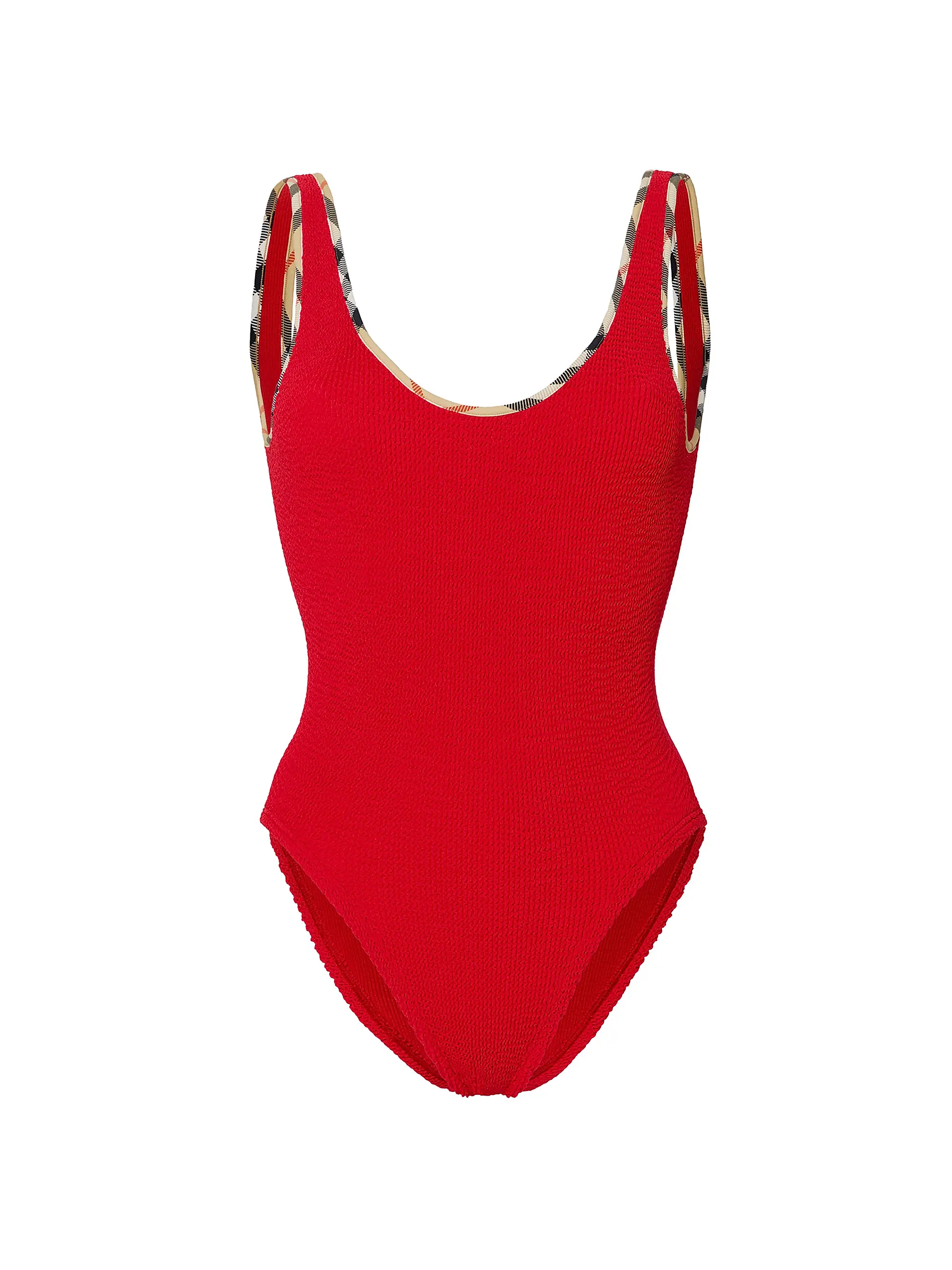 Burberry X Hunza G Faye Check One-Piece Swimsuit