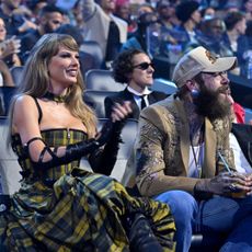 Taylor Swift and Post Malone attend the 2024 MTV Video Music Awards