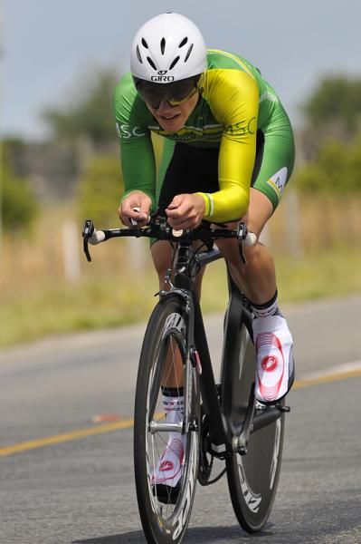 Jason Christie put in a fine performance to win the U23 Time Trial Champs
