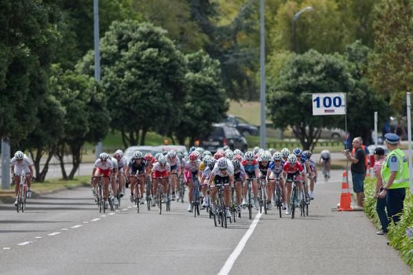 The stage came down to a bunch sprint.