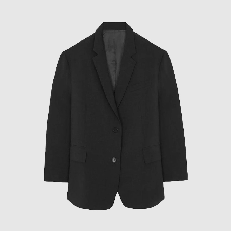Black blazer.