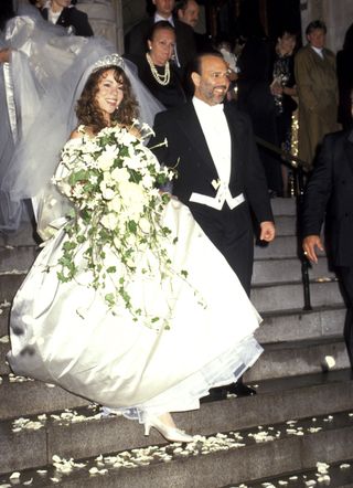 celebrity wedding - Mariah Carey and Tommy Mottola