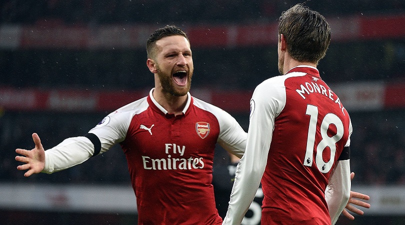 10. Arsenal, 60.9%