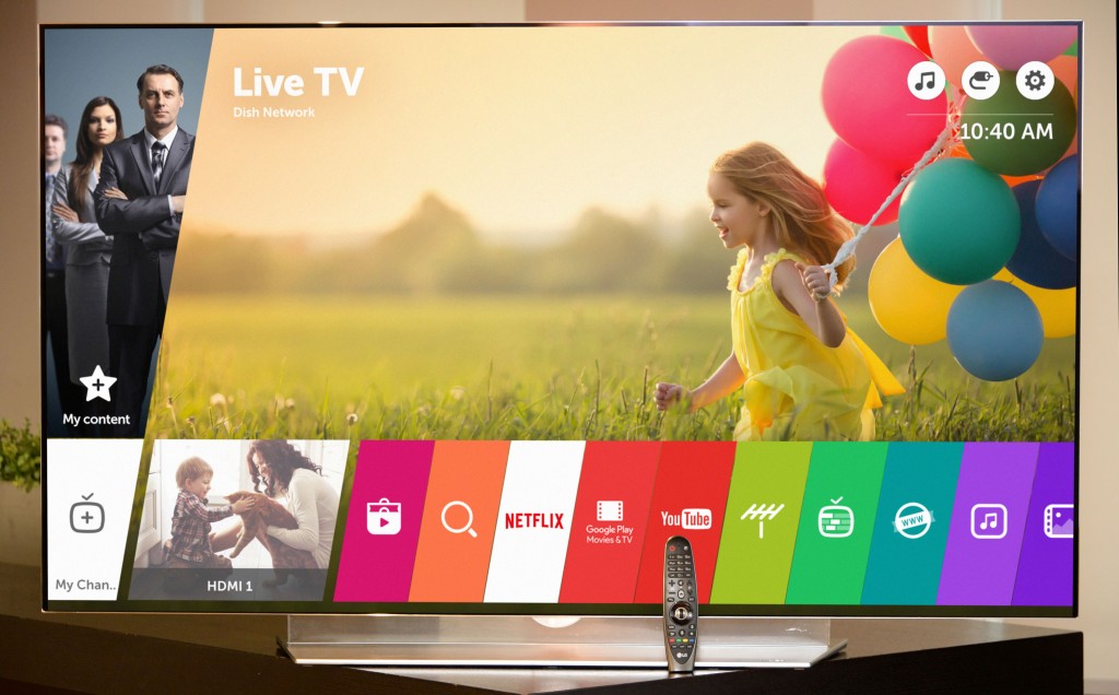 LG Smart TV w/ webOS: A World of Content