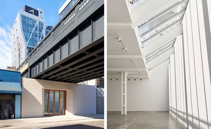 The Lisson Gallery has opened a generous New York location, tucked under the High Line in New York City