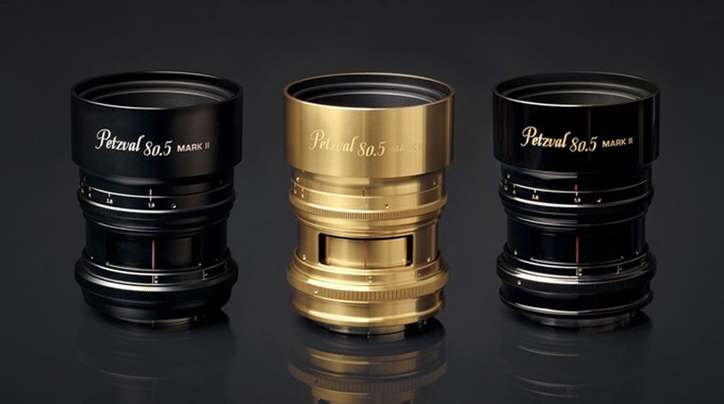 Petzval 80.5 mm f/1.9 MKII SLR art lens adds more brass to the 