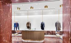 Roberto Cavalli store interior view