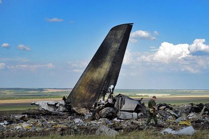 Pro-Russia separatists claim downing of Ukrainian military transport plane
