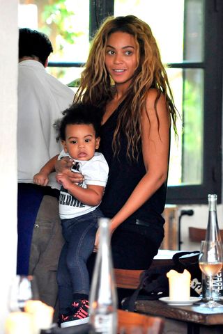Beyonce Takes Blue Ivy On A Family Day Out