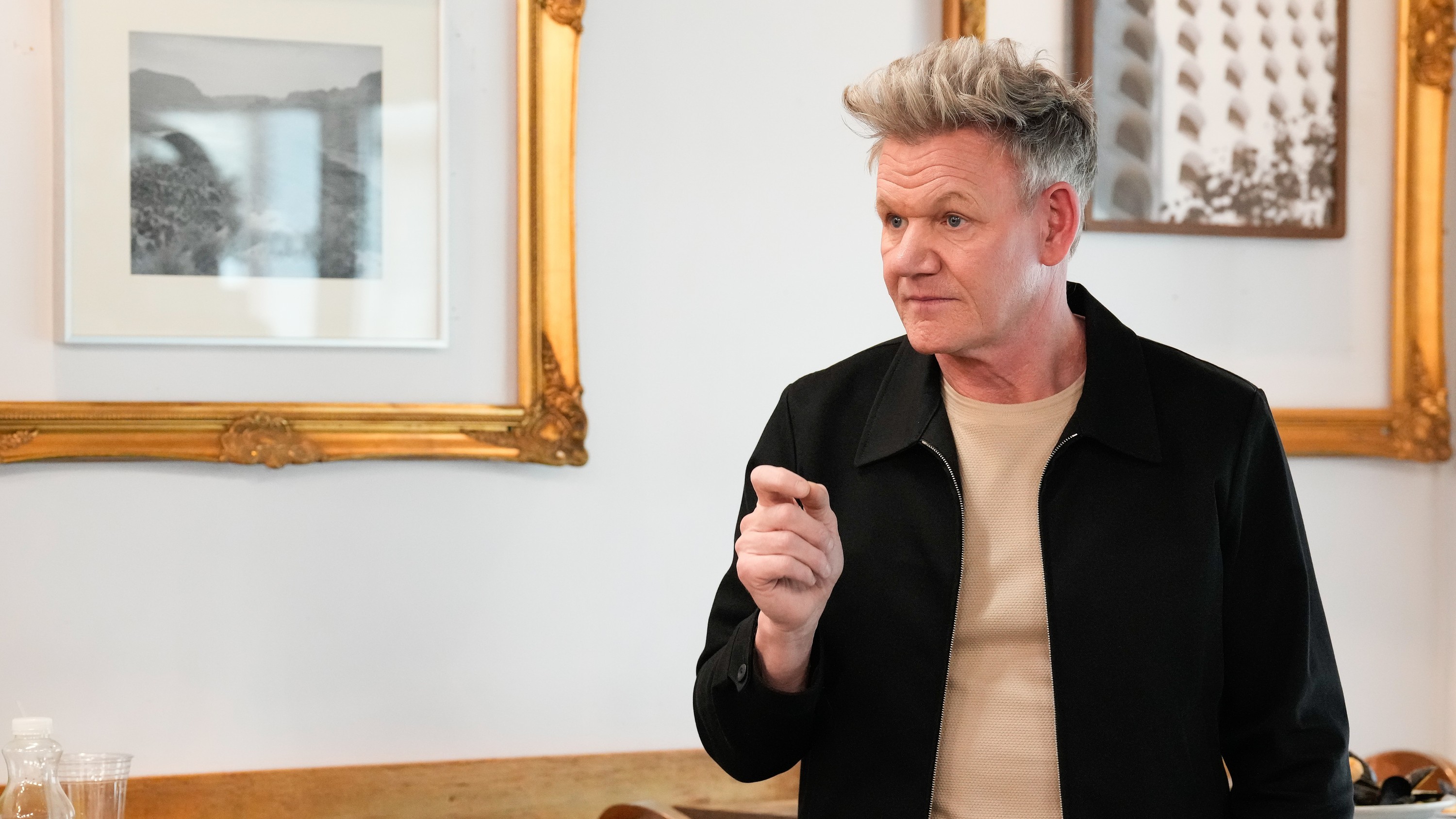 Gordon Ramsay in the Pretty Girls Cook episode of Gordon Ramsay's Secret Service