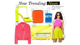 best neon fashion for summer 2012