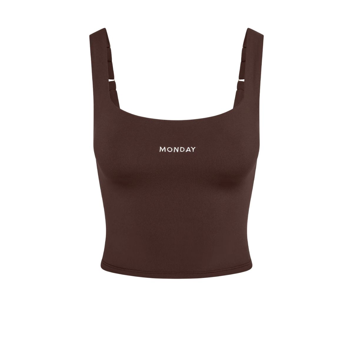 Monday Body Zion Tank in chocolate brown