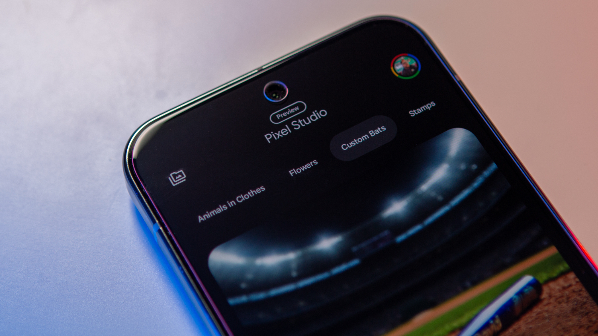 Pixel Studio app on Google Pixel 9 Pro