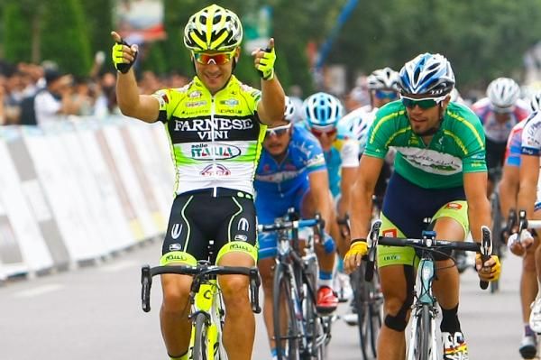 Stage 12 winner, Andrea Guardini of Farnese Vini Selle Italia