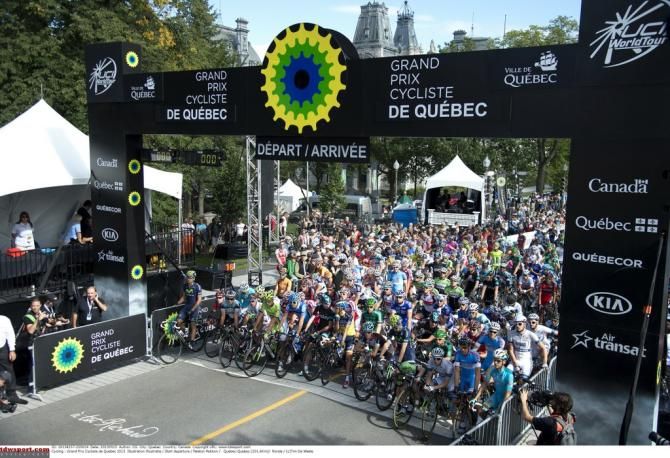 The 2013 GP Quebec about to get underay