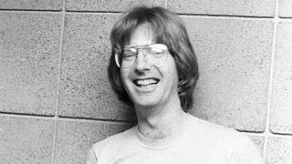 Phil Lesh of The Grateful Dead backstage at a show in 1977