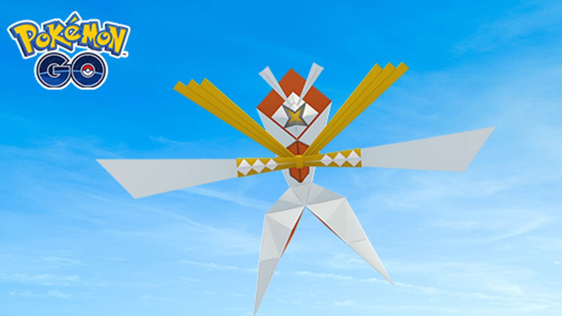 Download Shiny Kartana Pokemon In Game Wallpaper