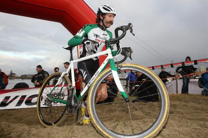 New Zealand's Alexander Revell and his trademark mustache are back in Europe for another 'cross season